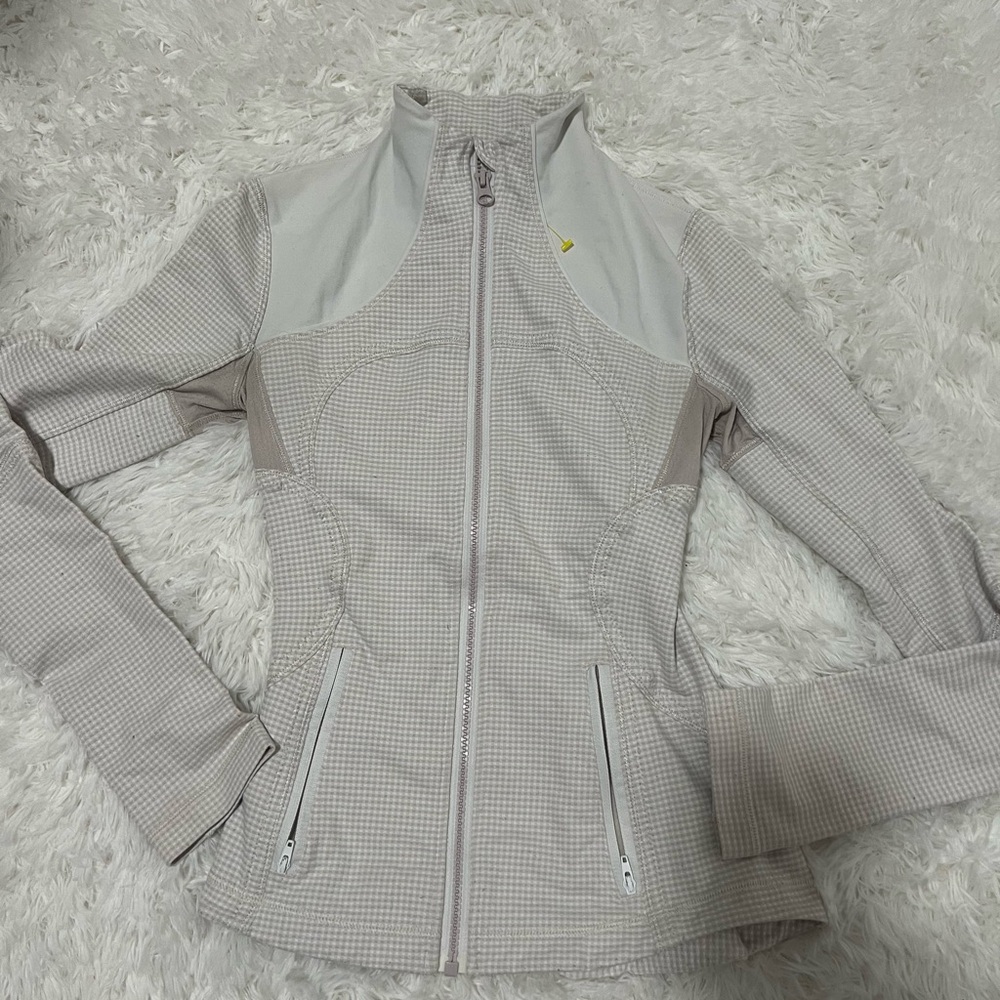 Lululemon gingham define jacket